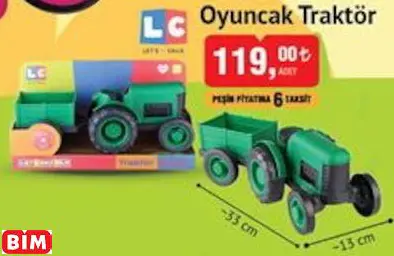 LC OYUNCAK TRAKTÖR LC OYUNCAK TRAKTÖR
